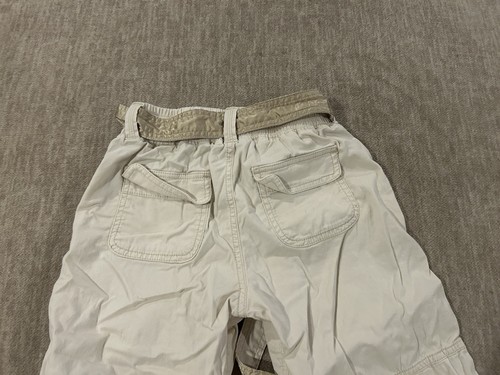 Abercrombie Girls Beige Cargo Cotton Pants. Size 11/12 - Picture 7 of 7