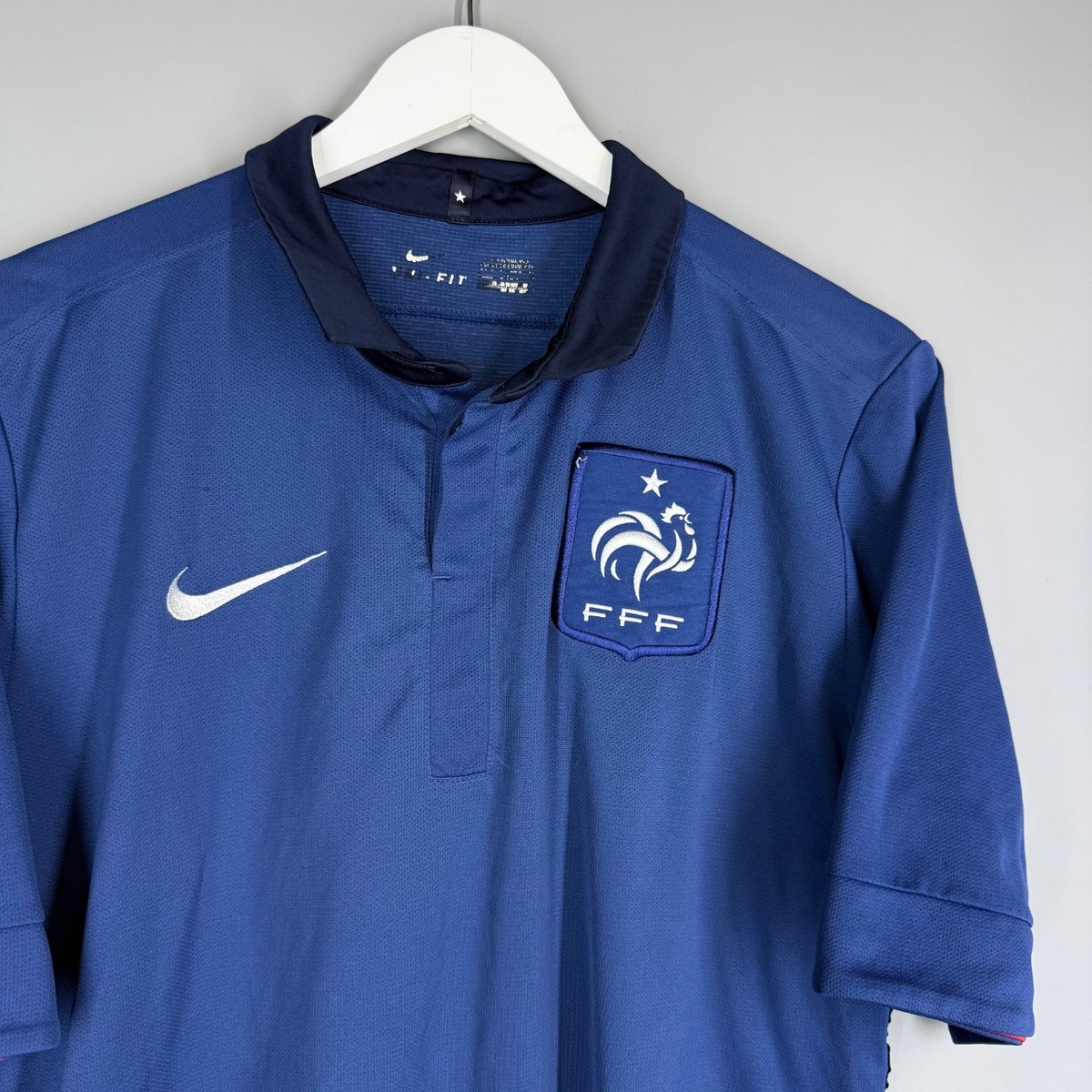 FRANCE 2011 2012 HOME FOOTBAL SHIRT SOCCER JERSEY NIKE 406302-405