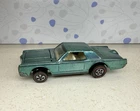 🔥 Hot Wheels Redline Faded Icy Aqua Custom Continental! UNIQUE COLOR!