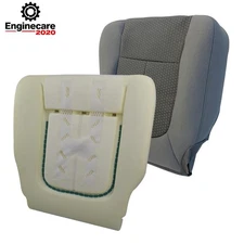 Driver Bottom Seat Cover & Foam Pad For 2011-2016 Ford F250 F350 F450 F550