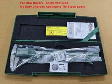 Insize 1110-200B Digital Caliper with Carbide Tipped Jaws Range 0-200mm/0-8"