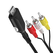 USB 2.0 VHS To DVD Converter Video Capture USB2.0 to RCA Adapter Cable cc