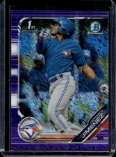 Leonardo Jimenez 2019 Bowman Chrome #BCP-180 Purple Shimmer