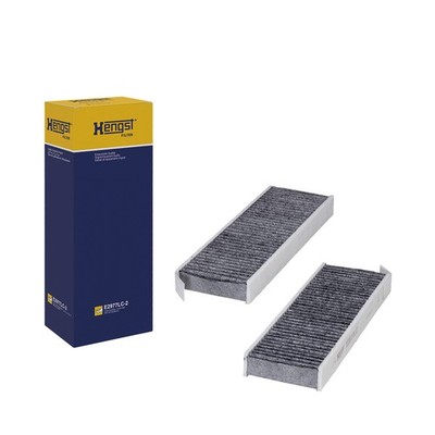 Innenraumfilter Aktivkohlefilter 31 mm HENGST FILTER für u.a. PEUGEOT PARTNER