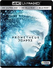 Prometheus 4K ULTRA HD + 3D + 2D Blu-ray Japan book form JP