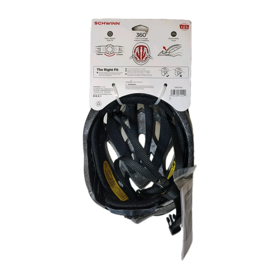 Casco de Bicicleta Schwinn Thrasher para Adultos Hombres Mujeres Edad 14+ ¡Nuevo Con Etiquetas! Foto 3 de 3