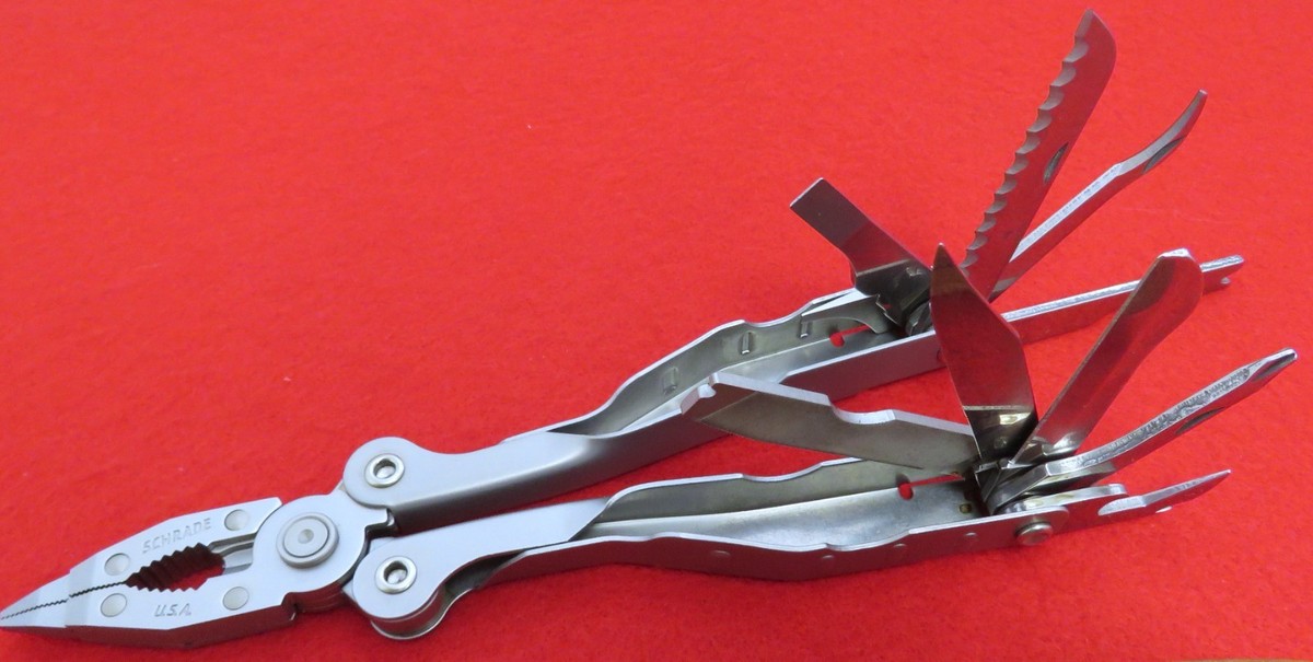 アーミーナイフ　工具　SCHRADE TOOL USA Schrade Tough Tool 21 Function Multi-Tool | Schrade
