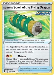 Rapid Strike Scroll of the Flying Dragon 153/203 Evolving Skies
