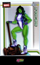 2026 Topps Chrome Marvel Comics #151 She-Hulk Refractor