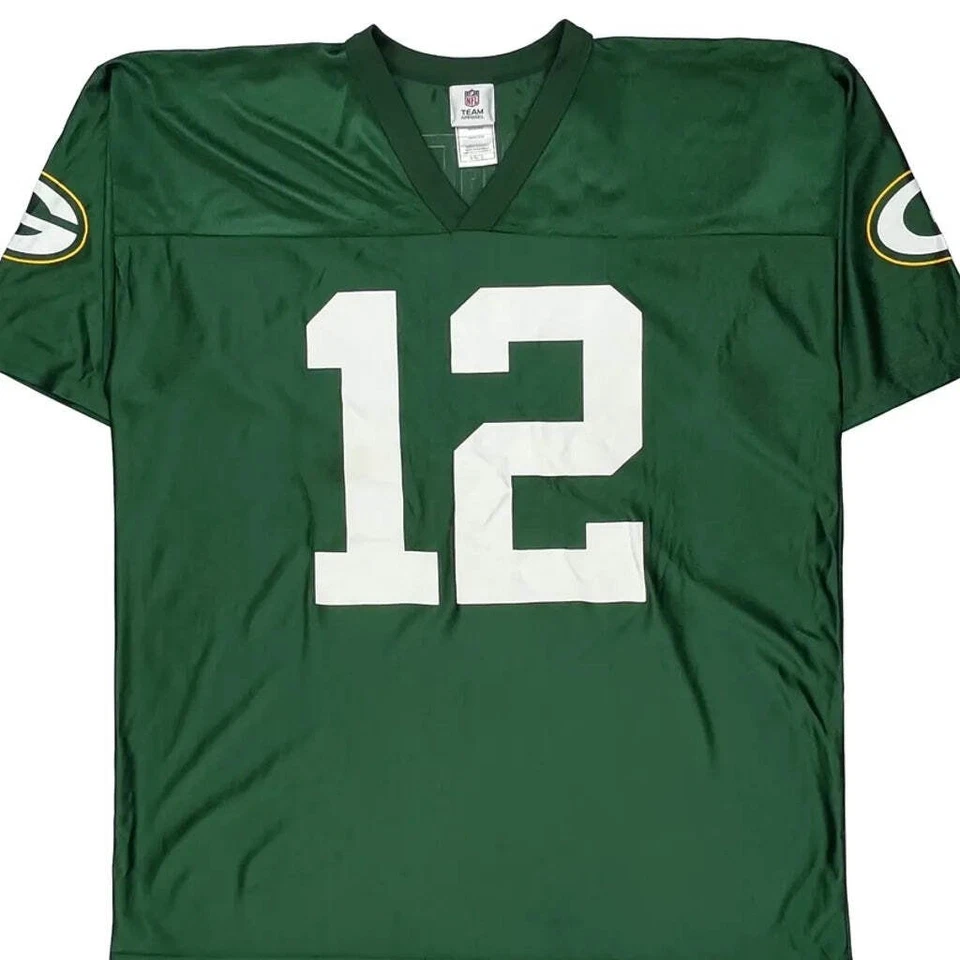 Green Bay Packers N.F.L. Командная одежда футбольная футболка - XL зеленые полиэтилены - Изображение 4 из 4