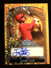 2024 Leaf Trinity GOLD STEEL IRON AUTO  Joswa Lugo  1/1