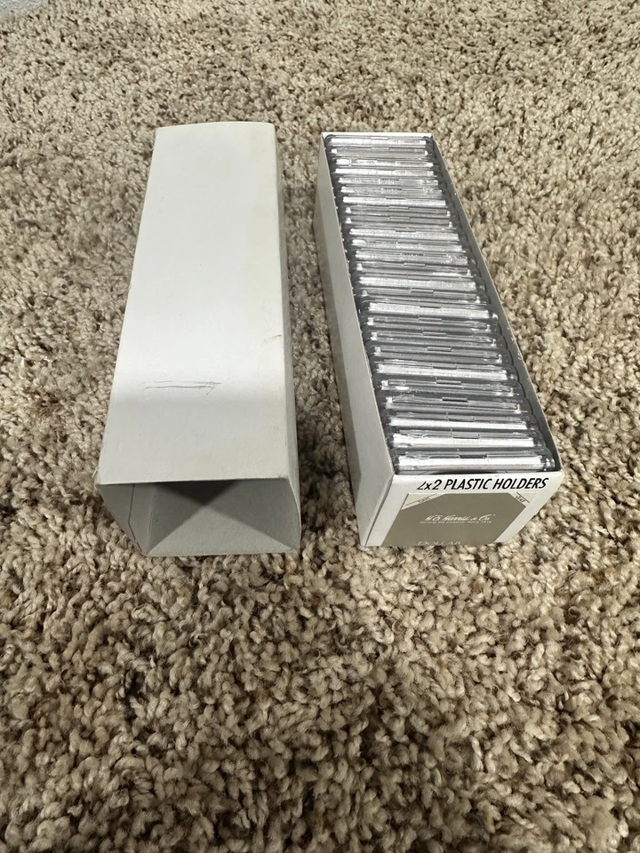 4 Cajas de 25 Portamonedas 2x2 Cápsula a Presión 38mm Morgan/Paz Estuche de Dólar de Plata Foto 3 de 4