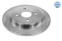 2X Bremsscheibe Hinten Meyle 30 15 523 0035 FÜR Toyota