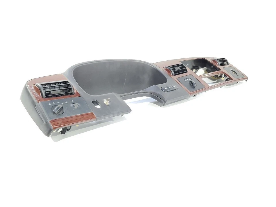 Ford F250 2005 OEM tablero bisel panel moldura madera 5c34-25044d70-b Foto 3 de 4