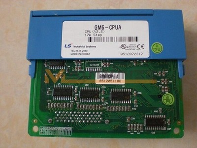 ONE   LS GM6-CPUA power generation PLC module USED #pk