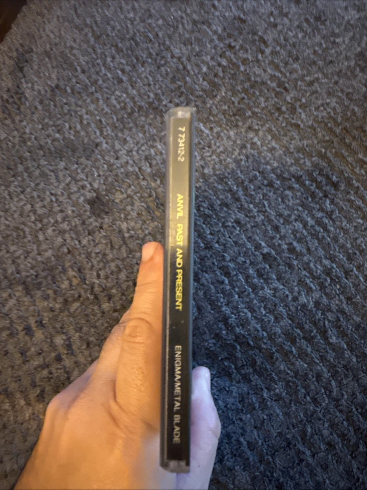 ANVIL - PAST AND PRESENT LIVE IN CONCERT CD 1989 Blade Records Foto 4 de 4