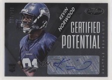 2014 Certified Potential Mirror Signatures 54/399 Kevin Norwood #P-KN Auto 0j6