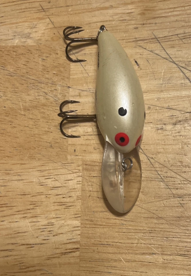 De Colección 6A Bombardero Modelo A Crankbait Excalibur Tx3 Ganchos Homer Foto 3 de 4