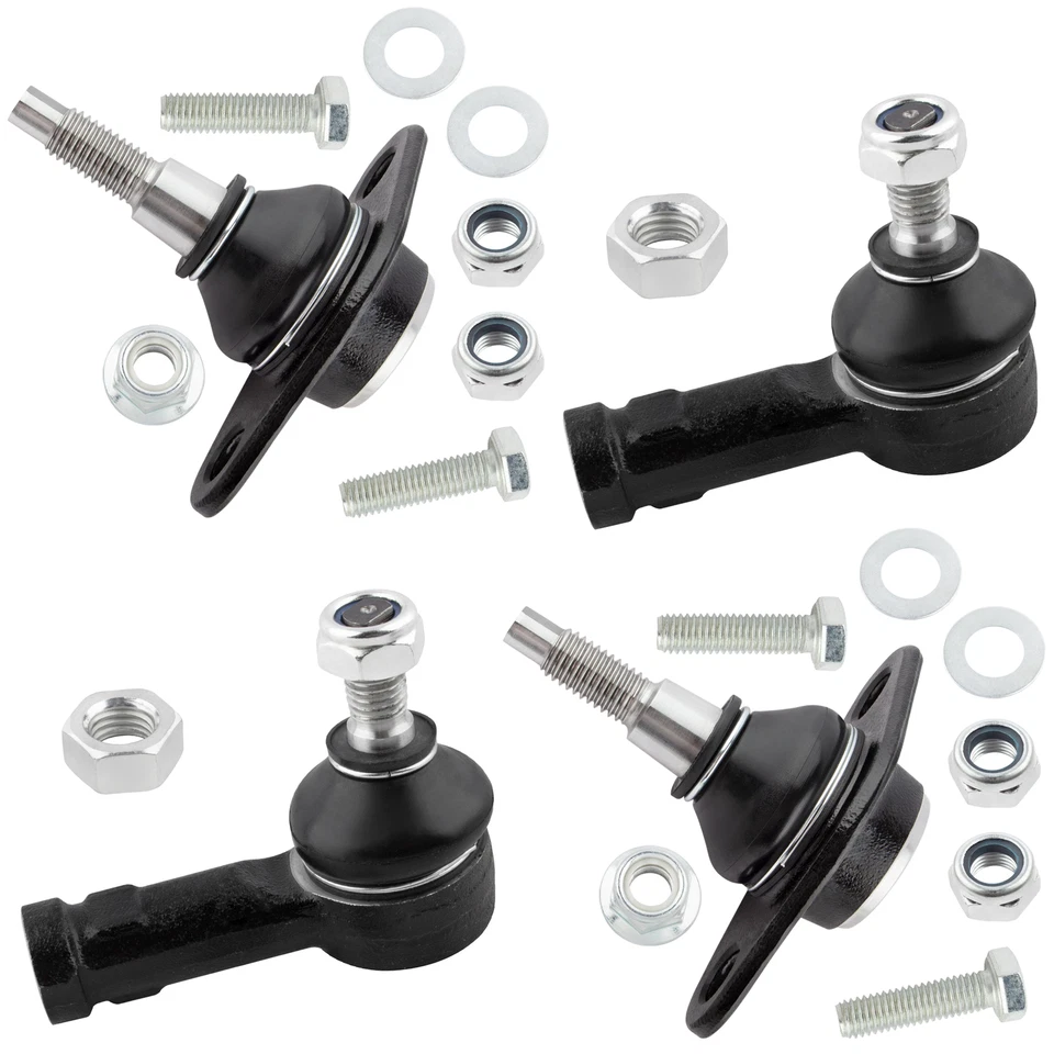 4 barras de amarre delanteras exteriores rótulas inferiores para Volvo 740 760 780 940 960 Foto 4 de 4