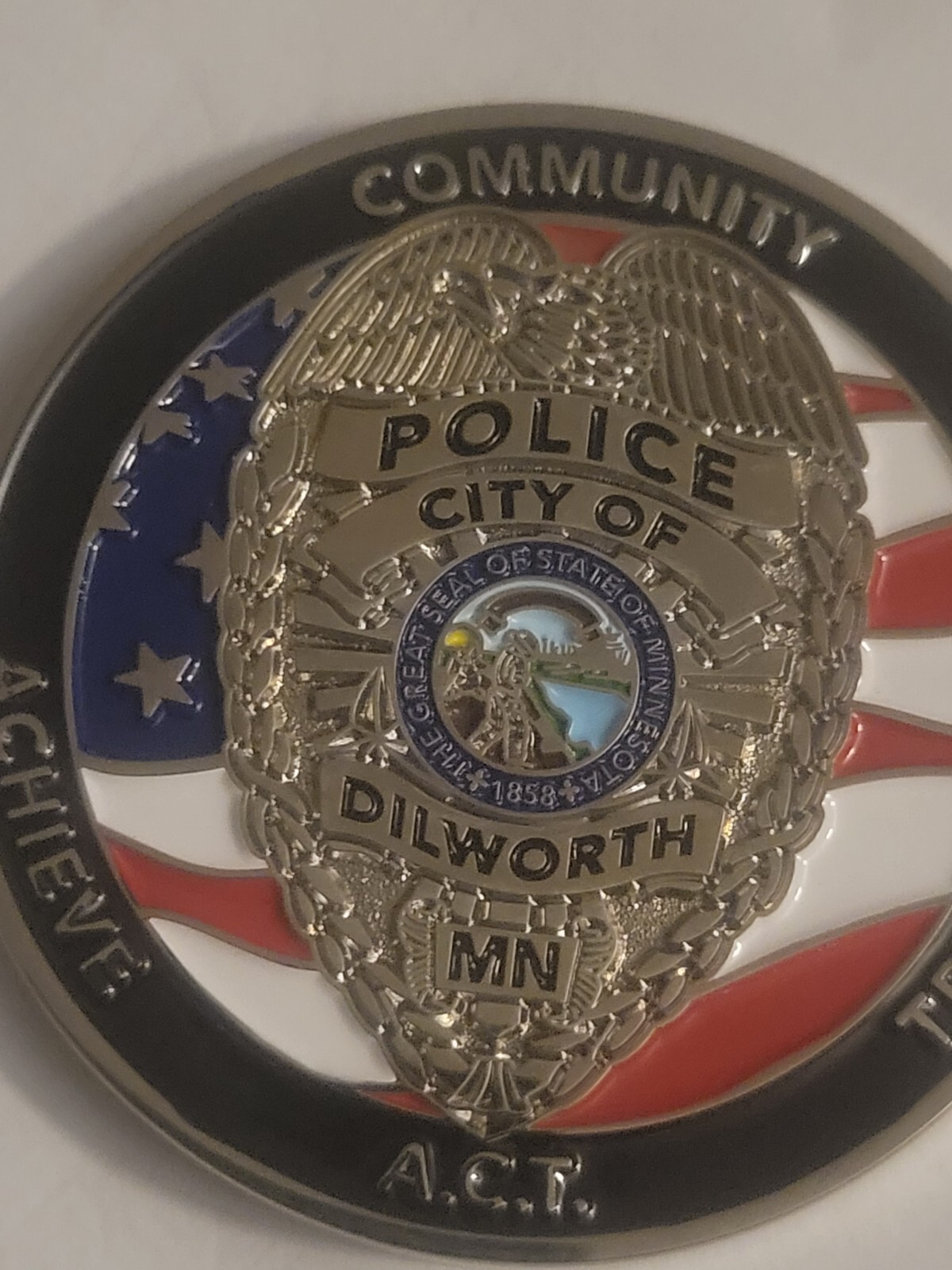 Dilworth Police Challenge Coin K9 Limited Edition Minnesota eBay