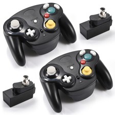 Classic Wireless Game Controller With Adapter For Nintendo Gamecube Retro GC NGC