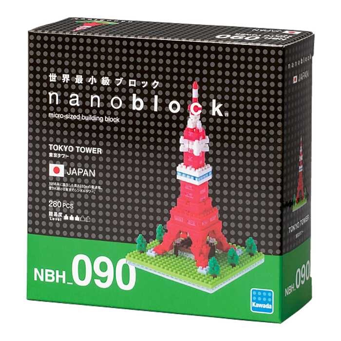 Brand New Kawada NBH-090 Nanoblock Tokyo Tower Building Kit