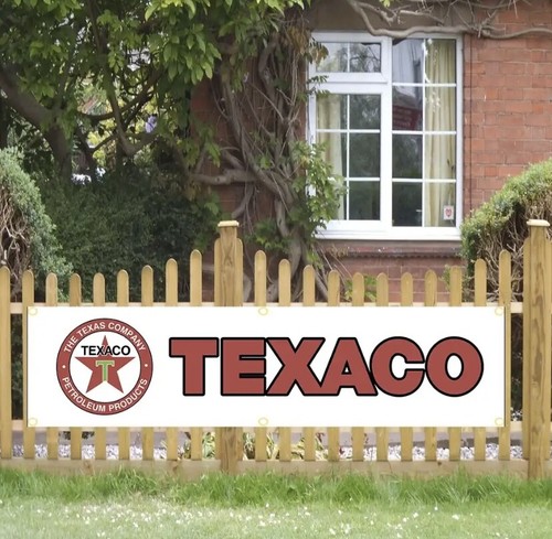 Texaco Banner Fahne Flagge flag Werkstatt Neu - Picture 7 of 7