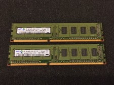  2 Samsung 2GB Desktop RAM 1Rx8 PC3-10600U-09-10-A0 M378B5773CHO-CH9