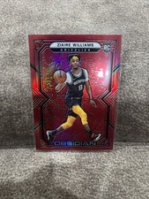 2021-22 Panini Obsidian Asia Electric Etch Red Flood Ziaire Williams #160 RC