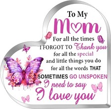 Mothers Day Gifts For Mom From Daughter Son Birthday Rose Red-mom