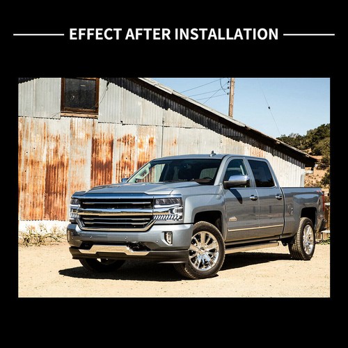 For 2016 2017 2018 Chevrolet Silverado 1500 LED Headlight HID/Xenon LH RH Pair - Picture 8 of 9