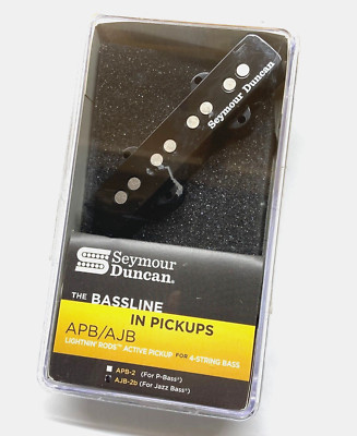 Seymour Duncan AJB-2b Lightnin' Rods Active Bridge Pickup Jazz/J Bass  11406-08