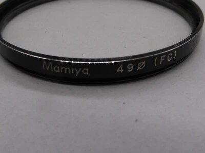 Genuine Clean Mamiya 49mm U.V. filter F C S L3 VGC - Image 1 of 3
