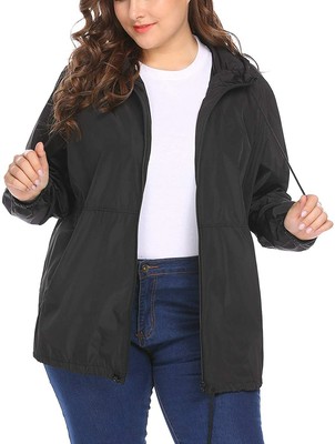 plus size plastic raincoat