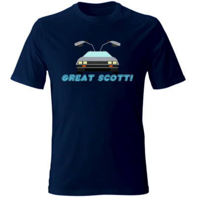 Great Scott T-Shirt - Back to the future - Film lustig Party Nerd Geek S/XXL