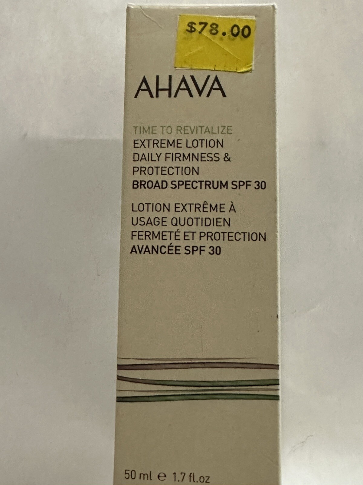 AHAVA Extreme Lotion Daily Firmness & Protect Broad Spectrum