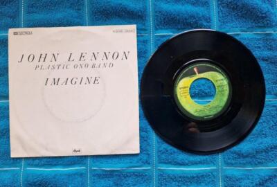 Vinyl Single - John Lennon, Plastic ono Band - Imagine / It´s so hard -Gebraucht
