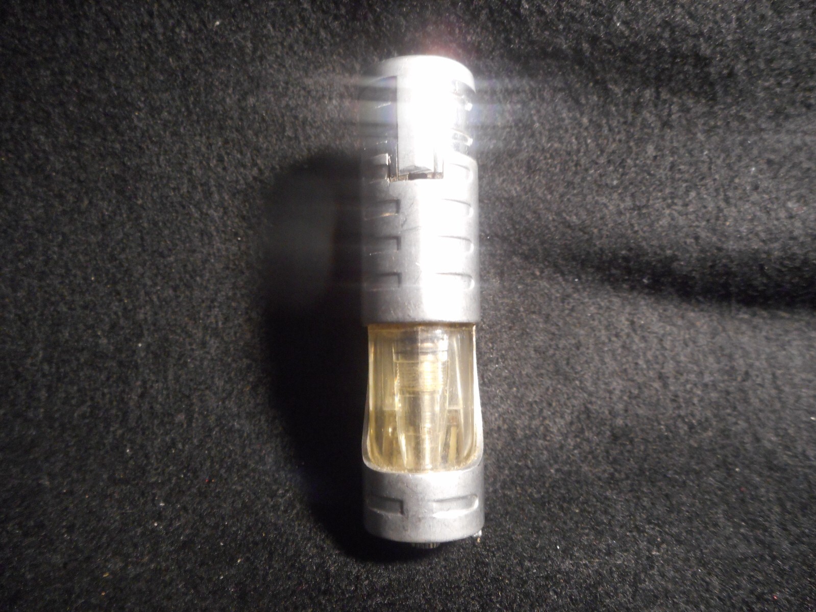 Metal Novelty "PISTON' Refillable Butane Lighter,   Lot# 866