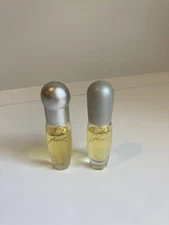 Two Estee Lauder Pleasures Eau De Parfum spray 0.14oz/4ml Mini Travel Size ~ New