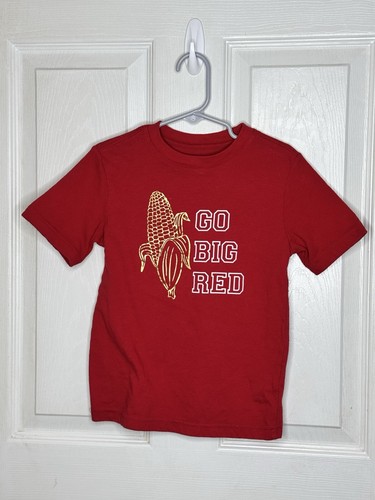 Haut Fille Manches Longues Rouge 'I ♥ Santa' Taille XS 4/5 - Coton - Occasion