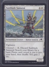 MTG - Sunblade Samurai #39 Kamigawa: Neon Dynasty