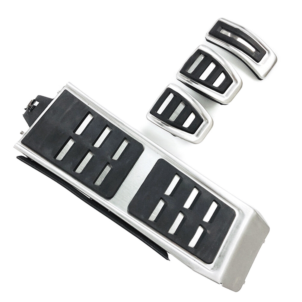 LHD Car Foot Rest Clutch Pedals Brake Gas Pedals Cover For Audi A4 A5