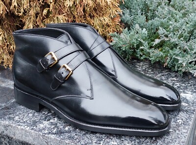 Tom ford boots size 10 Tom Ford Boots Size 10.5 Burnished Black Calf Leather Elkan  main image 3