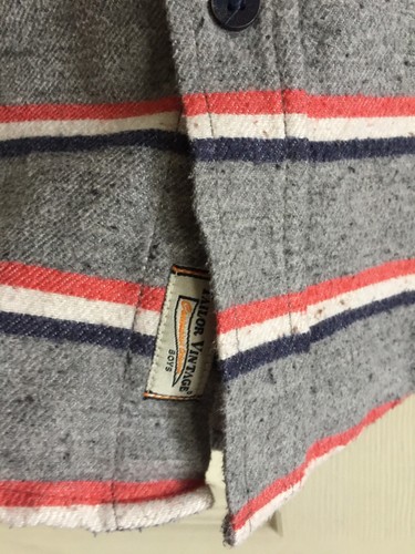 boys 4/5 Tailor Vintage Connecticut Originals double pocket striped button shirt - Picture 4 of 7