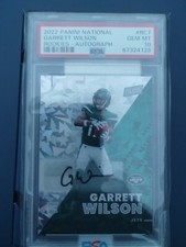 2022 Panini national GARRETT WILSON Rookies Autograph 8/12 PSA 10...POP 1!!!....