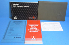 89 1989 Mitsubishi Sigma owners manual VERY RARE
