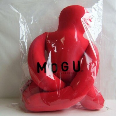 Mogu People Long arm Cushion Doll Red Microbead Pillow Honda Tsubasa longarm