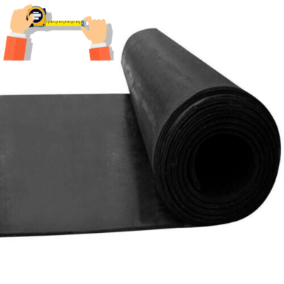 ANRO Tappetino Protettivo In Gomma, Al Metro, Liscio, Su Entrambi I - Foto 7