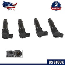 4-Pack Ignition Coil for Suzuki GSXR750 GSX R750 GSX-R750 2002 2003 2004 2005