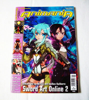 AnimaniA Ausgabe 2/2o15 Februar/März: SAO 2 Assassination Classroom AoT Naruto